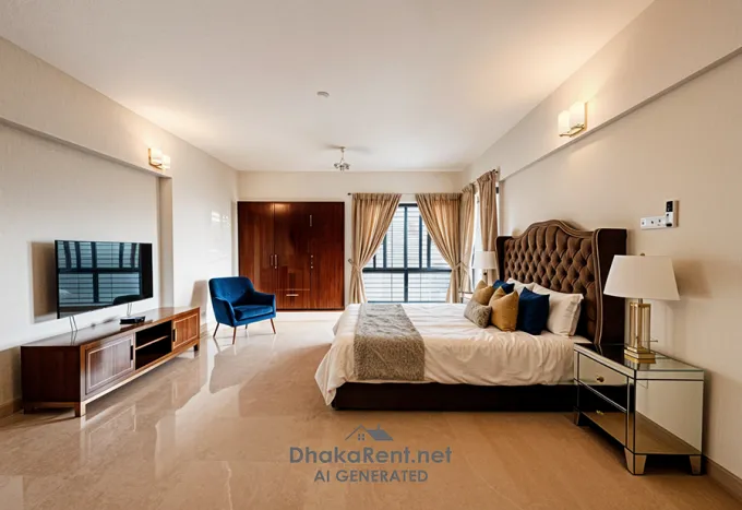 Luxurious spacious apartment