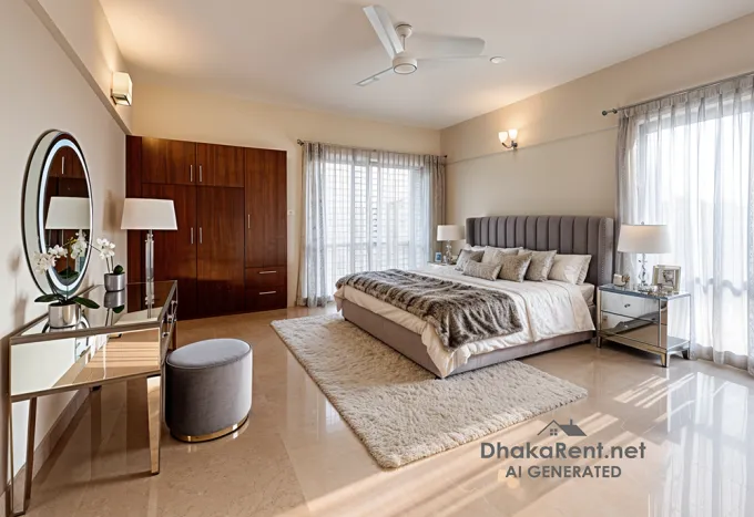 Luxurious spacious apartment