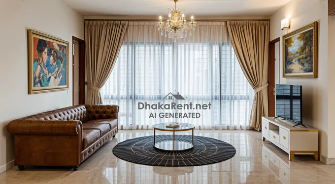 Luxurious spacious apartment